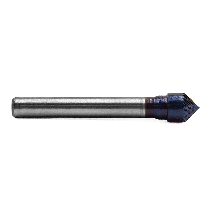 Борфреза твердосплавная форма K0804M06 с покрытием BNC (blue coating)