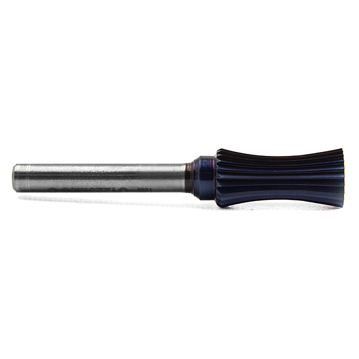 Борфреза твердосплавная форма U1225M06 с покрытием BNC (blue coating)