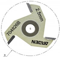 Сменные режущие диски Arden (крепление гайкой) 704 серия