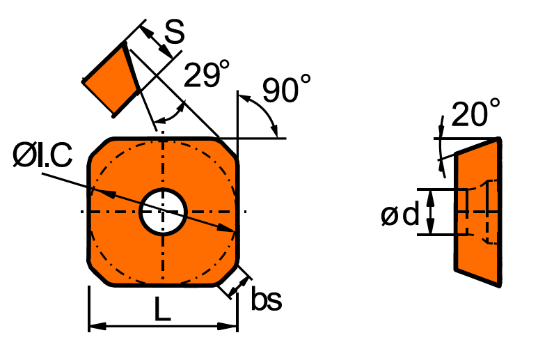 Пластина SEET12T3-SM JT1025A