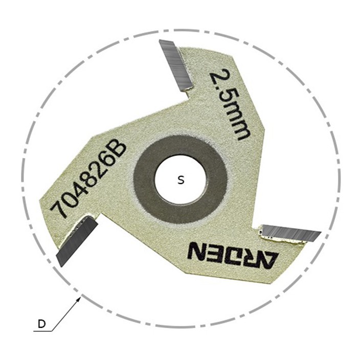 Сменный режущий диск ARDEN (крепление гайкой) 704845