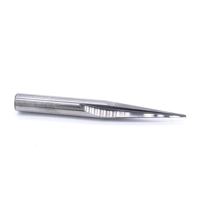 Фреза прямая двухзаходная конусная (плоский кончик) DJTOL N2ZXJ6250860