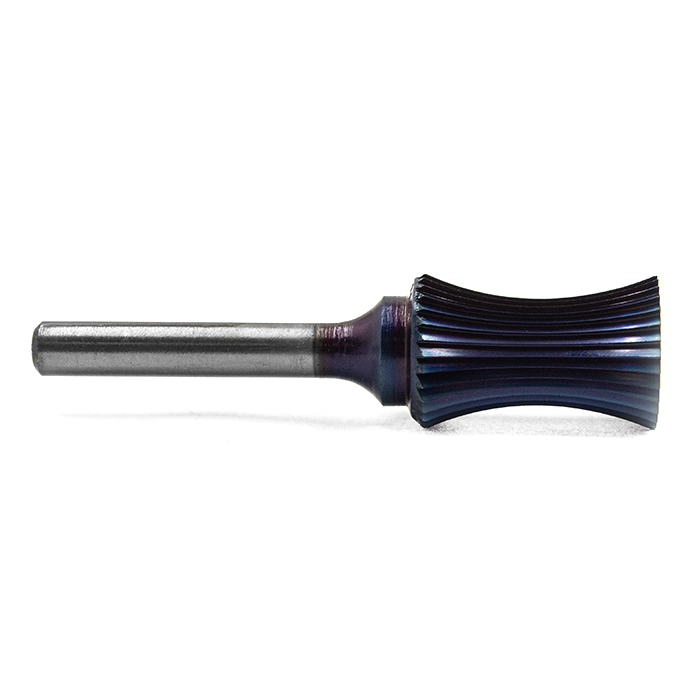 Борфреза твердосплавная форма U1625M06 с покрытием BNC (blue coating)