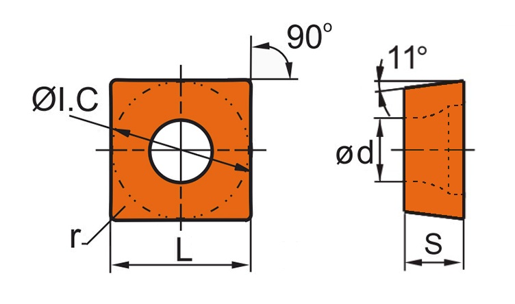Пластина режущая «MICROBOR» SPMG060204-XM MK330