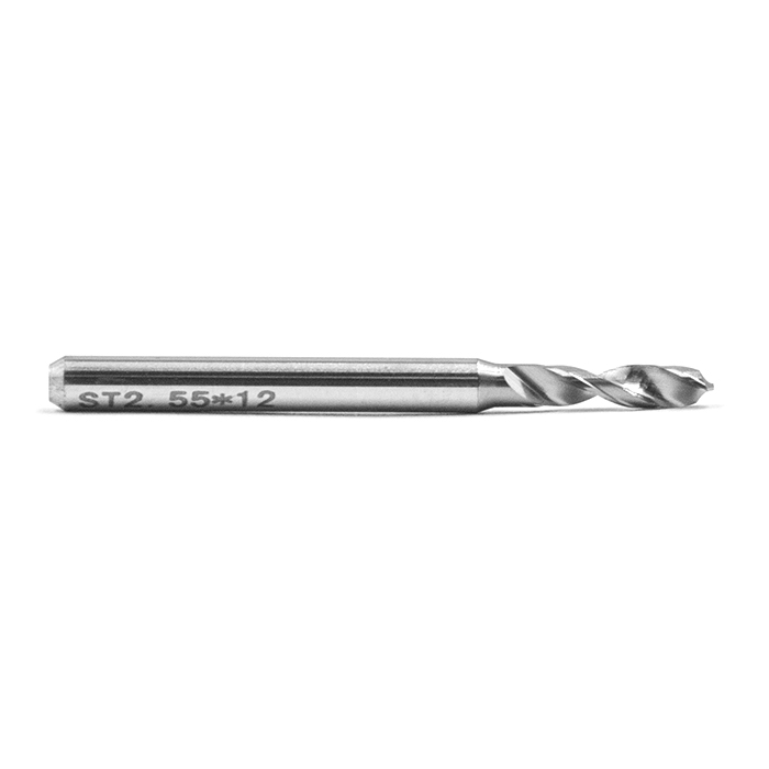 Сверло для печатных плат MF-STC2,55 Dc=2,55 L1=12 L=38,1 d1=3,175