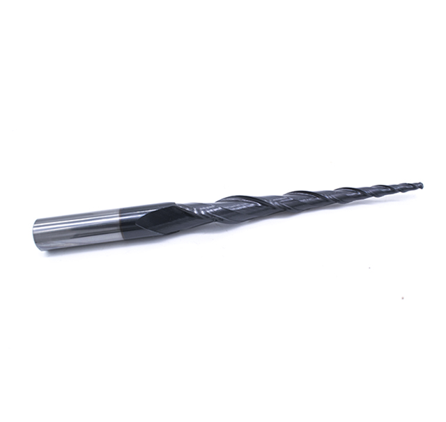 Фреза спиральная двухзаходная конусная сферическая Mnogofrez MFL2QX12.80.150.1.5