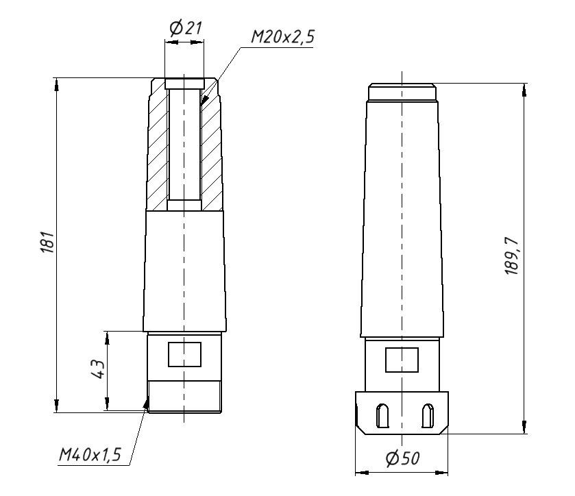 Цанговый патрон MTB5-ER32-М20