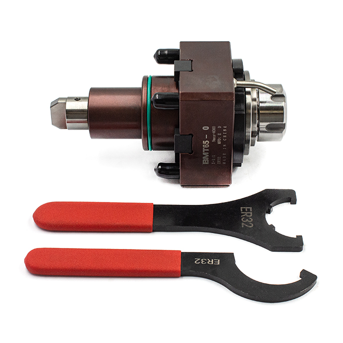 Осевой приводной цанговый блок BMT65-0-N-ER32