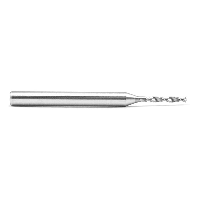 Сверло для печатных плат MF-ST1,3 Dc=1,3 L1=10 L=38,1 d1=3,175