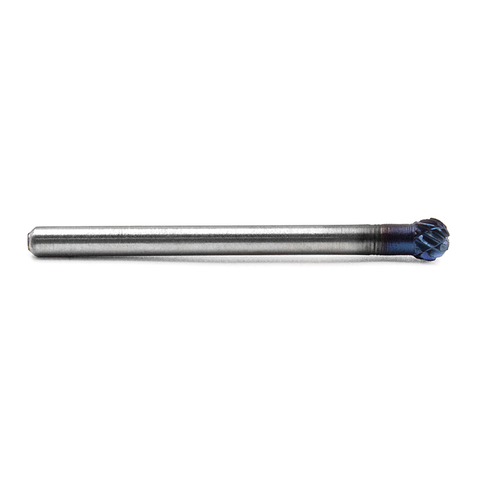 Борфреза твердосплавная форма D0403M03 с покрытием BNC (blue coating)