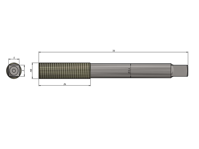 Разъем м8 4 pin