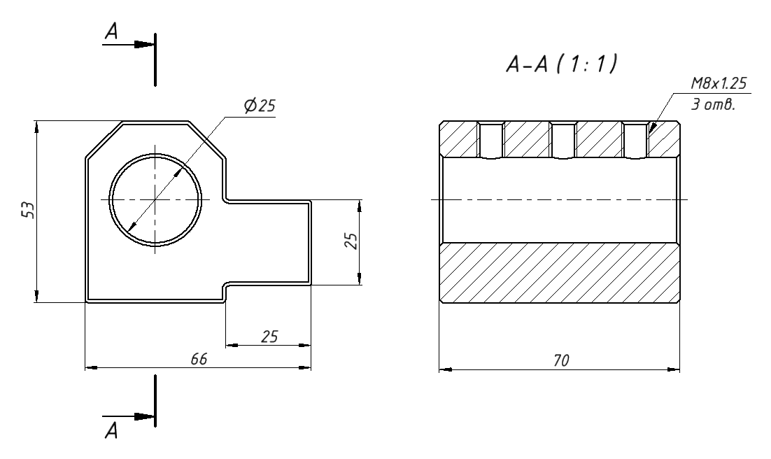 SBHA25-25 Держатель осевого инструмента токарного станка