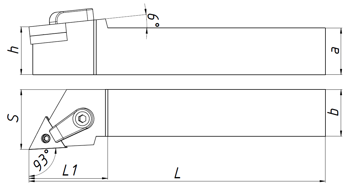 Резец MTJNR2020 K16