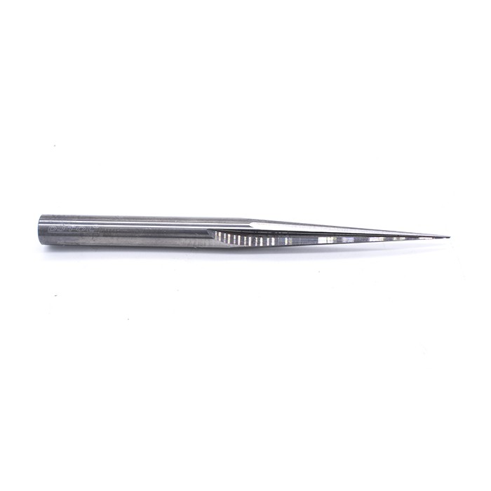 Фреза прямая двухзаходная конусная (плоский кончик) DJTOL N2ZXJ6350580