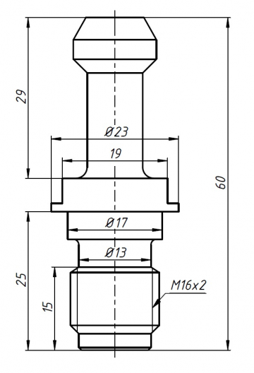 Цанговый патрон BT40-ER40-80
