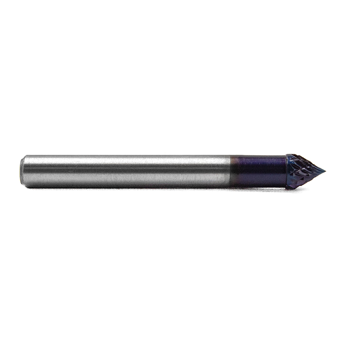Борфреза твердосплавная форма J0605M06 с покрытием BNC (blue coating)