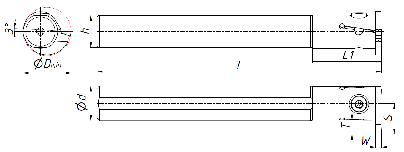 MGIVL3125-5 резец канавочный