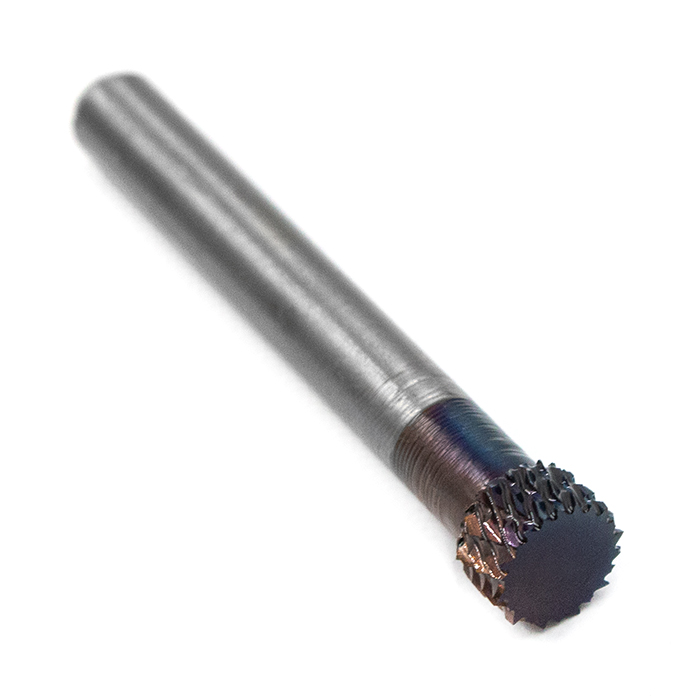 Борфреза твердосплавная форма A0804M06 с покрытием BNC (blue coating)