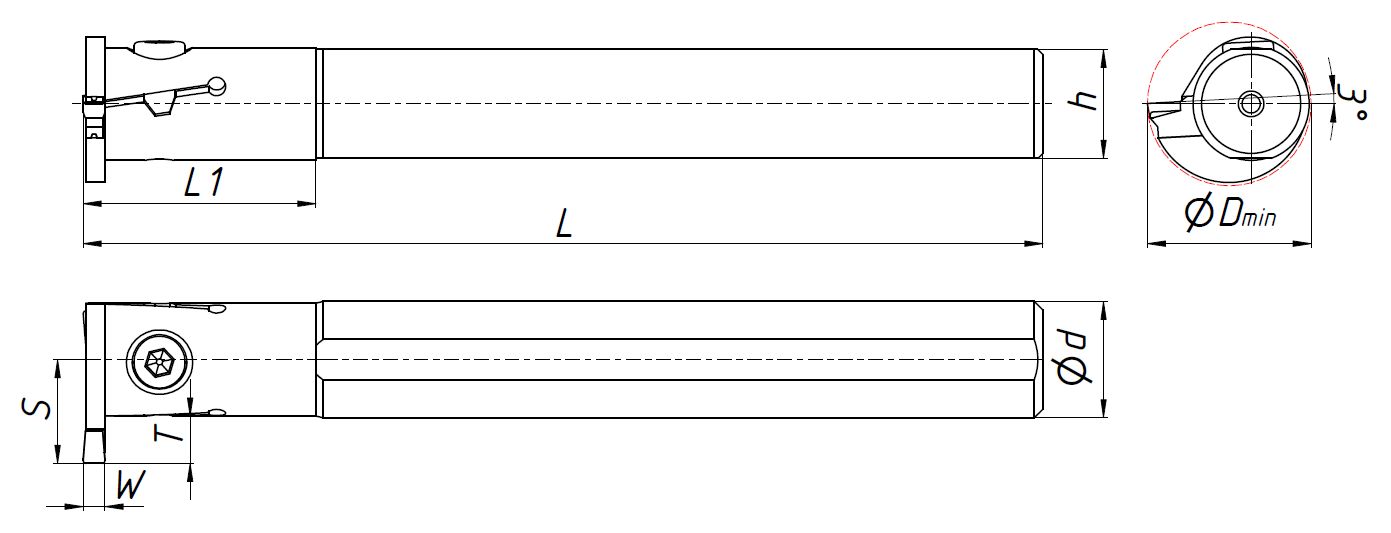 MGIVR2925-2 резец канавочный
