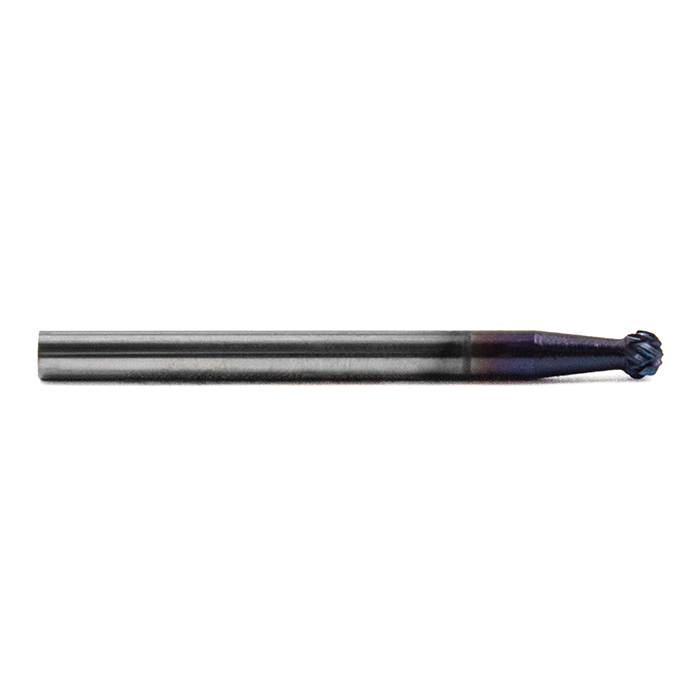 Борфреза твердосплавная форма D0303M03 с покрытием BNC (blue coating)