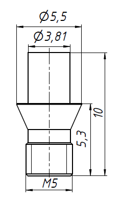 MSP510 штифт (DX510)