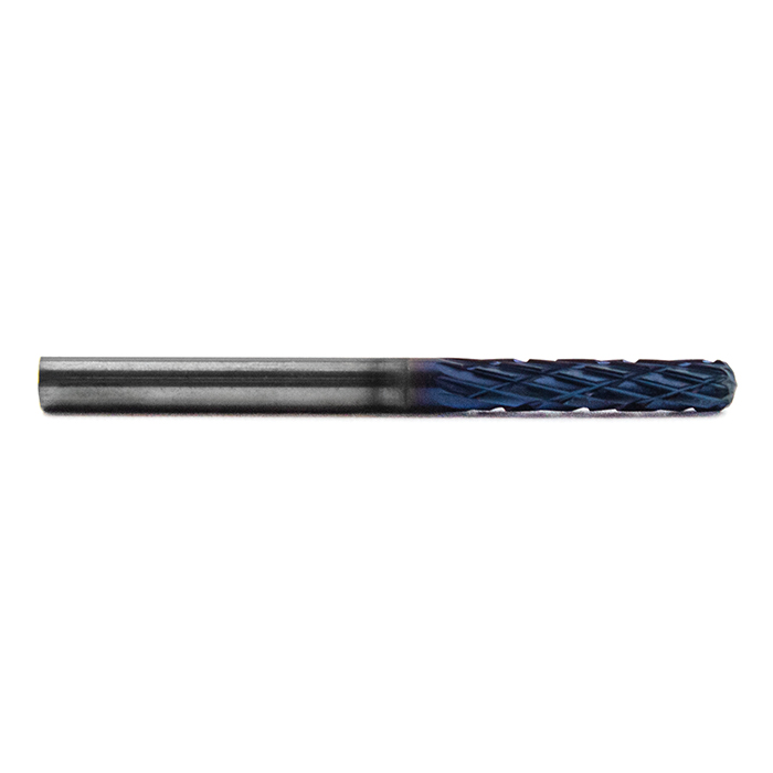 Борфреза твердосплавная форма C0313M03 с покрытием BNC (blue coating)
