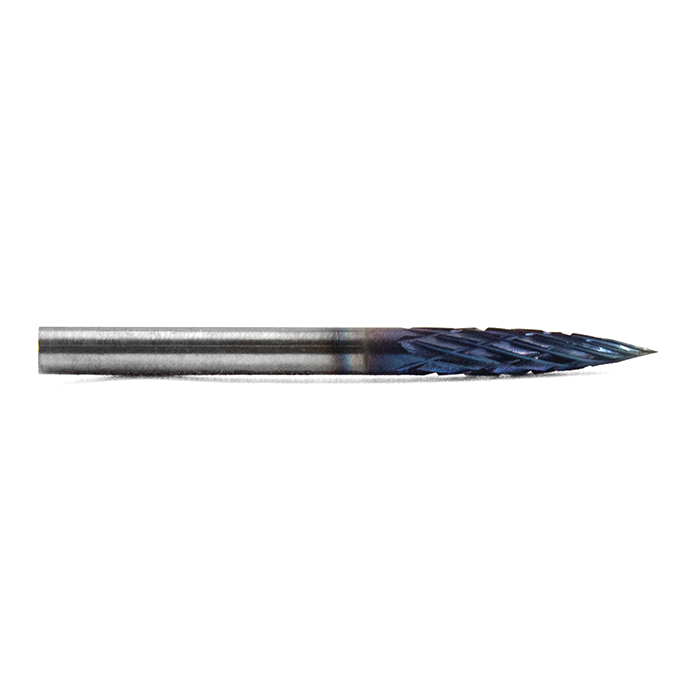 Борфреза твердосплавная форма G0313M03 с покрытием BNC (blue coating)