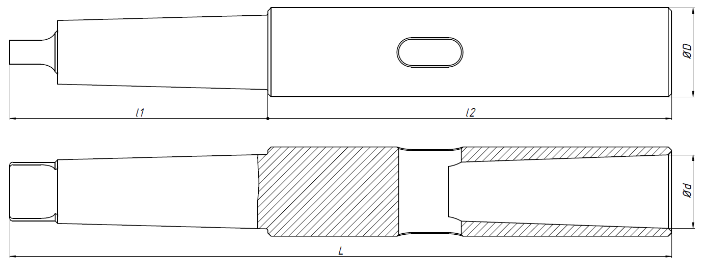 Удлинитель MT5-MT5 400mm