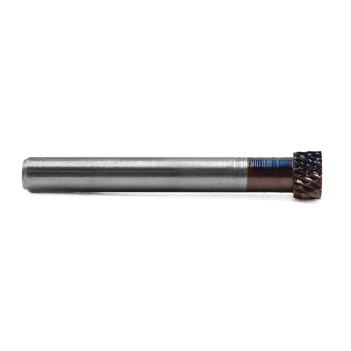 Борфреза твердосплавная форма A0804M06 с покрытием BNC (blue coating)