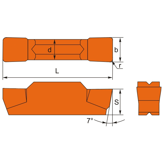 Пластина MGMN300-T LF6018