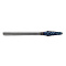 Борфреза твердосплавная форма L0413M03 с покрытием BNC (blue coating)