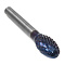 Борфреза твердосплавная форма E1016M06 с покрытием BNC (blue coating)