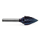 Борфреза твердосплавная форма G1625M06 с покрытием BNC (blue coating)