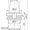 BT40-ER32-160 цанговый патрон MAS 403
