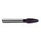 Борфреза твердосплавная форма F0818M06 с покрытием BNC (blue coating)