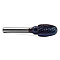 Борфреза твердосплавная форма E1422M06 с покрытием BNC (blue coating)