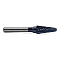 Борфреза твердосплавная форма L1025M06 с покрытием BNC (blue coating)