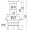 PS-BT40-45-HO штревель с отверстием под СОЖ