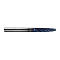Борфреза твердосплавная форма F0313M03 с покрытием BNC (blue coating)