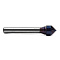 Борфреза твердосплавная форма K1005M06 с покрытием BNC (blue coating)