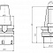 Цанговый патрон BT40-ER40-70
