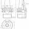 Цанговый патрон SK30-ER32-63L DIN69871