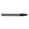 Борфреза твердосплавная форма F0618M06 с покрытием BNC (blue coating)