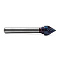 Борфреза твердосплавная форма J1008M06 с покрытием BNC (blue coating)