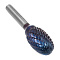 Борфреза твердосплавная форма E1422M06 с покрытием BNC (blue coating)
