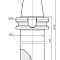 Оправка фрезерная (патрон) BT50-FMB32-200