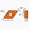 Пластина DCMT11T304 VP15TF