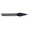 Борфреза твердосплавная форма M0817M06 с покрытием BNC (blue coating)