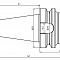 Цанговый патрон BT40-ER32