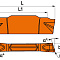 Пластина ZPFD0302-MG-6R YBG302